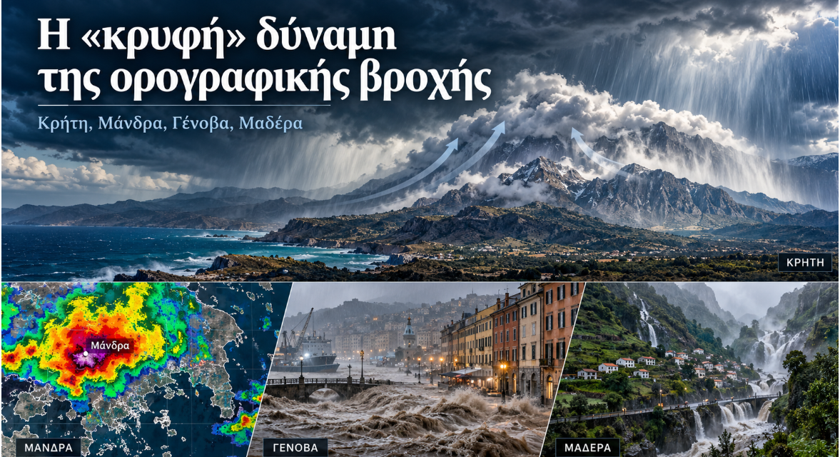 Η «κρυφή» δύναμη της ορογραφικής βροχής
