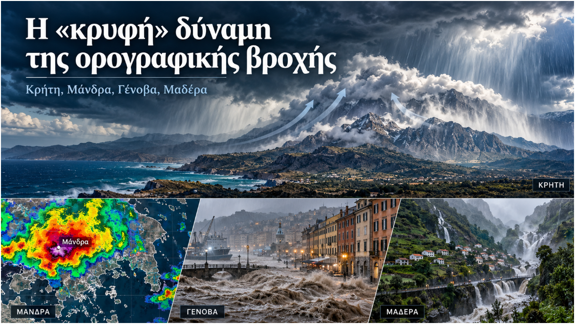 Η «κρυφή» δύναμη της ορογραφικής βροχής